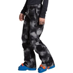 The North Face Women's Sally Insulated Pant in B&W Tie Dye